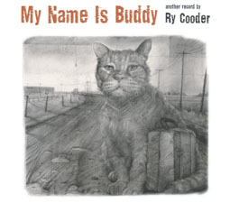 Ry Cooder y su gato Buddy